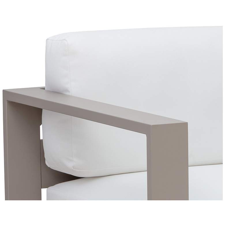 Image 6 Sunpan Tavira Armchair Greige Stinson White more views