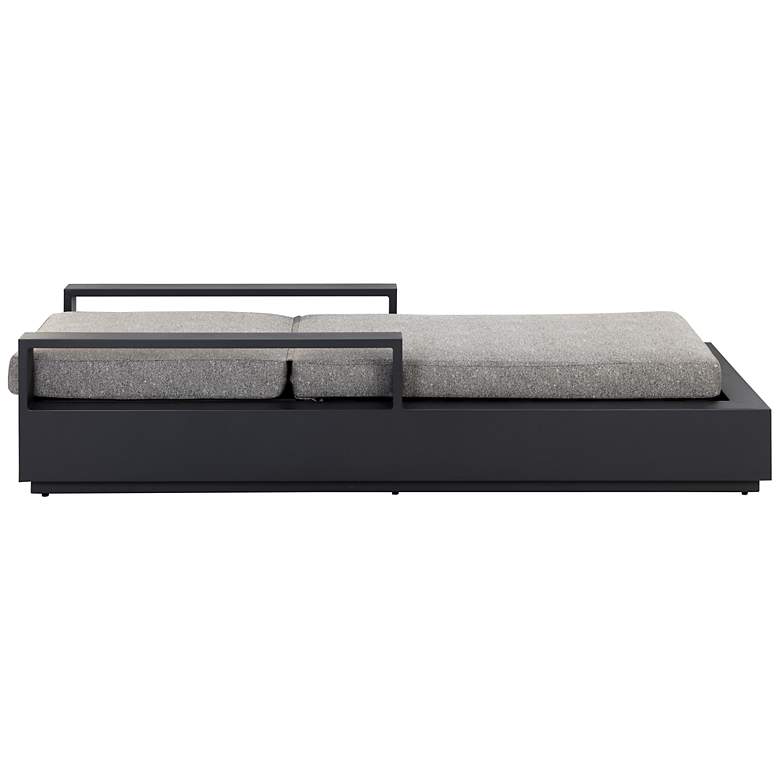 Image 3 Sunpan Tavira Lounger Charcoal Lanikai Salt And Pepper more views