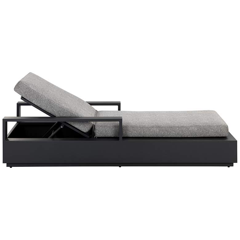 Image 4 Sunpan Tavira Lounger Charcoal Lanikai Salt And Pepper more views