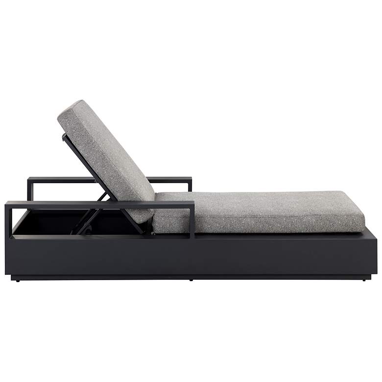Image 5 Sunpan Tavira Lounger Charcoal Lanikai Salt And Pepper more views