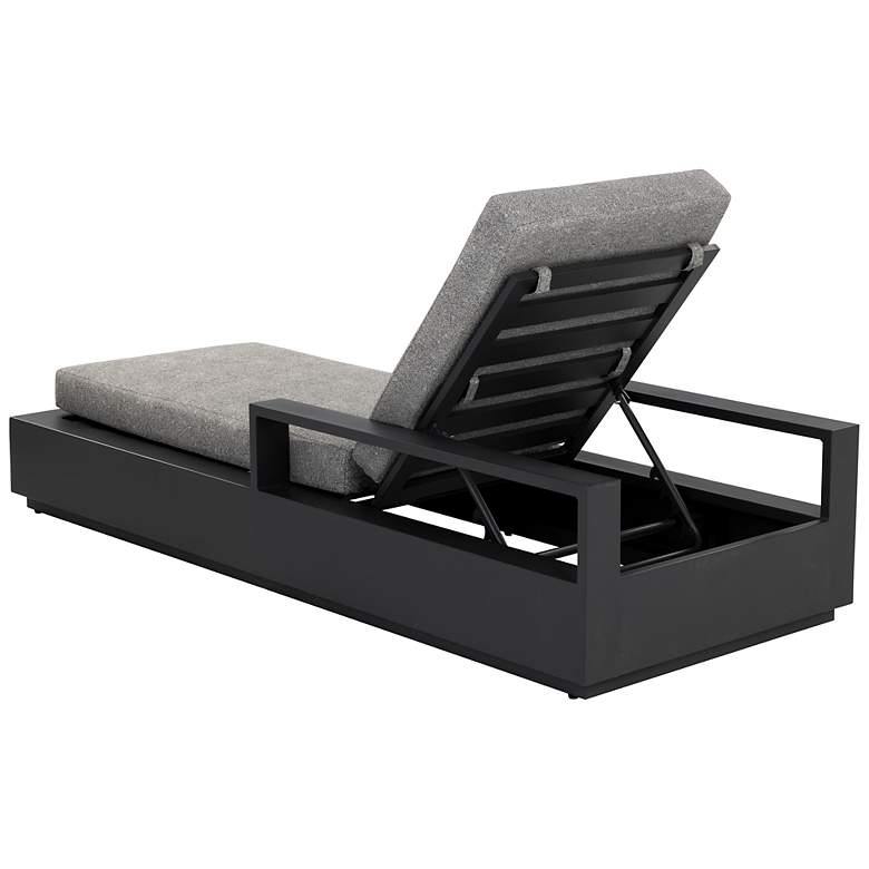 Image 6 Sunpan Tavira Lounger Charcoal Lanikai Salt And Pepper more views