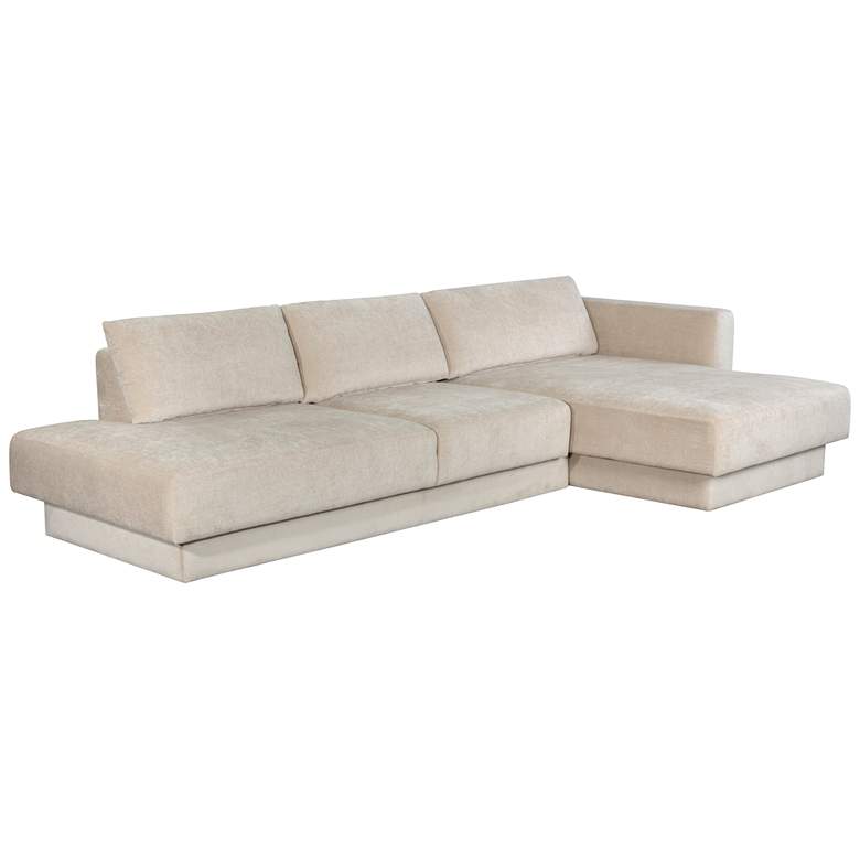 Image 1 Sunpan Tecoma Sofa Chaise Raf Danny Cream