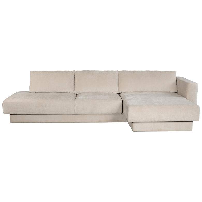Image 2 Sunpan Tecoma Sofa Chaise Raf Danny Cream more views