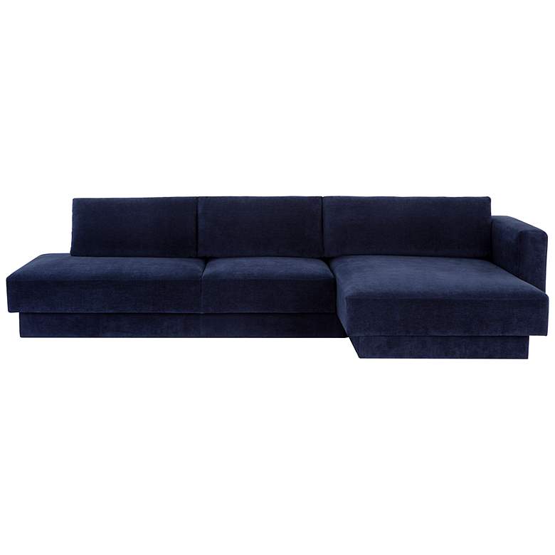 Image 2 Sunpan Tecoma Sofa Chaise Raf Danny Navy more views