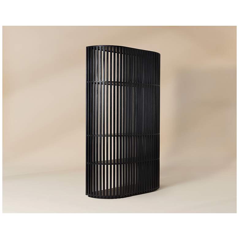 Image 4 Sunpan Tessa Bookcase Black more views