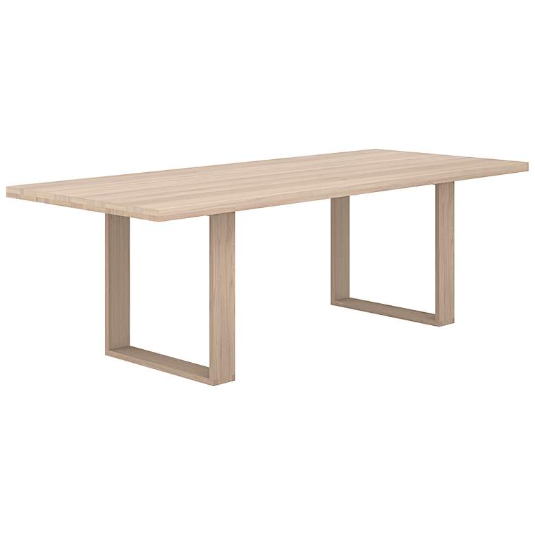Image 2 Sunpan Thanus Dining Table Light Oak 94.5" more views