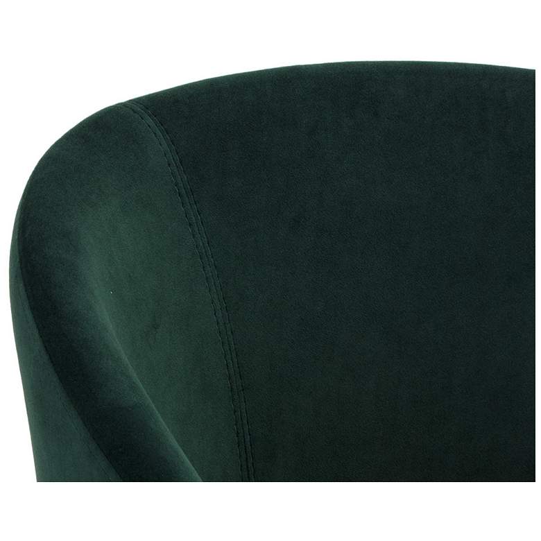 Image 7 Sunpan Thatcher Dining Armchair Black Deep Green Sky more views