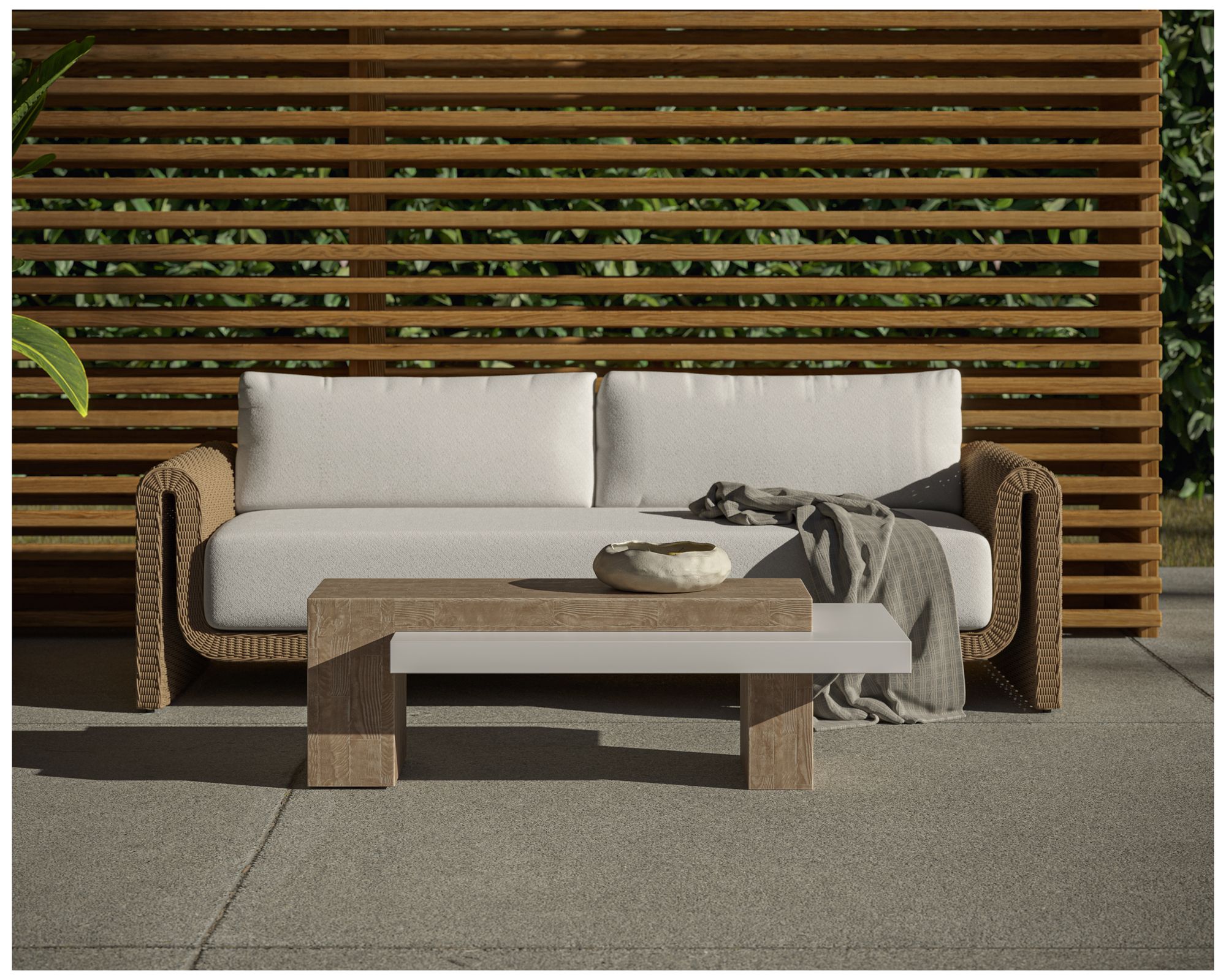 Image 4 Sunpan Tibi Sofa Natural more views