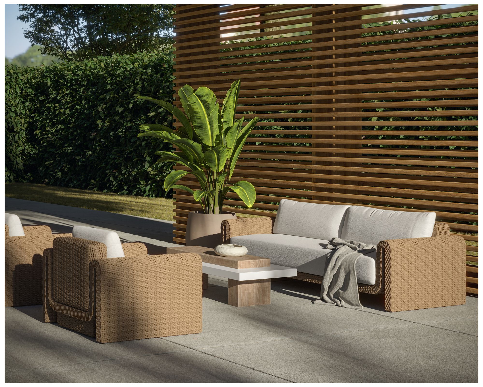 Image 6 Sunpan Tibi Sofa Natural more views