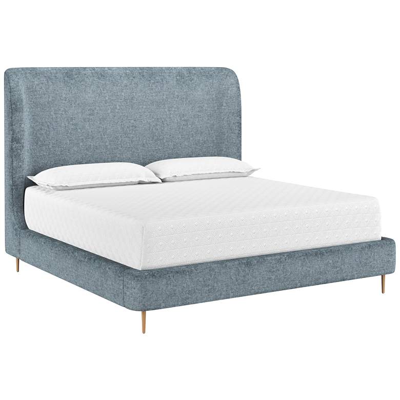 Image 1 Sunpan Tierra Bed King Bergen French Blue