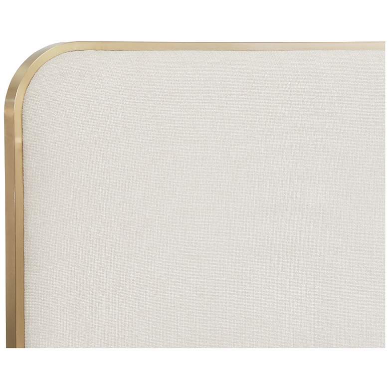 Image 2 Sunpan Tometi Bed King Chacha Cream more views