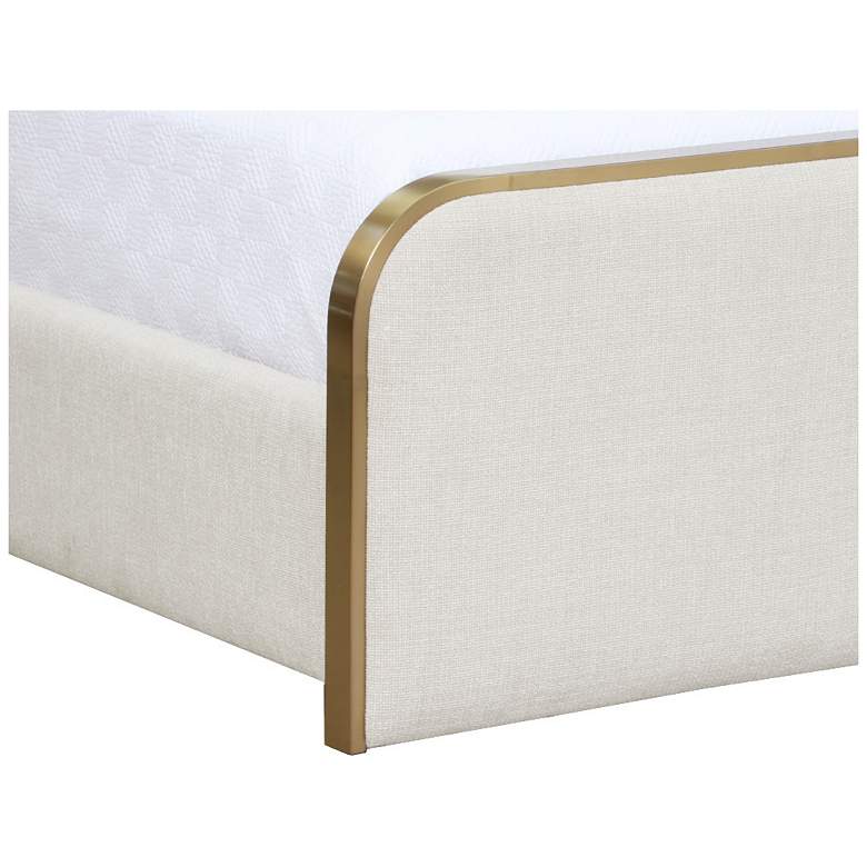 Image 3 Sunpan Tometi Bed King Chacha Cream more views
