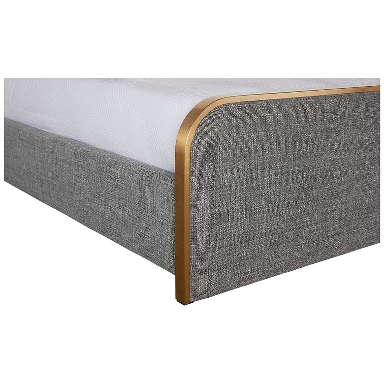 Image 3 Sunpan Tometi Bed King Chacha Gray more views