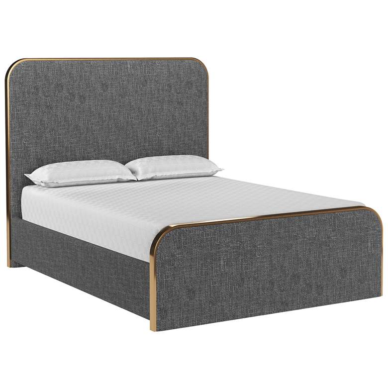 Image 1 Sunpan Tometi Bed Queen Chacha Gray