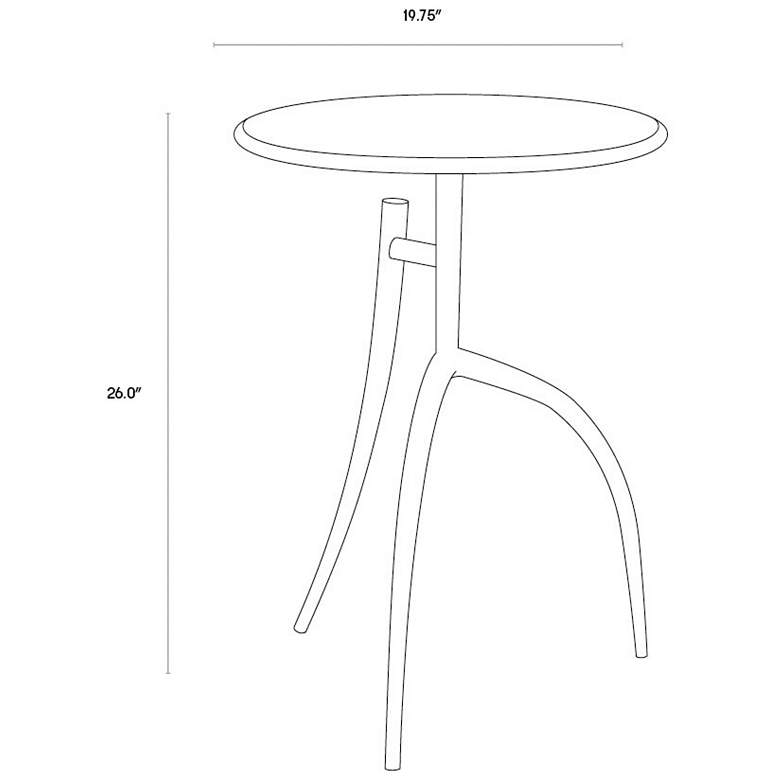 Image 5 Sunpan Trent End Table more views