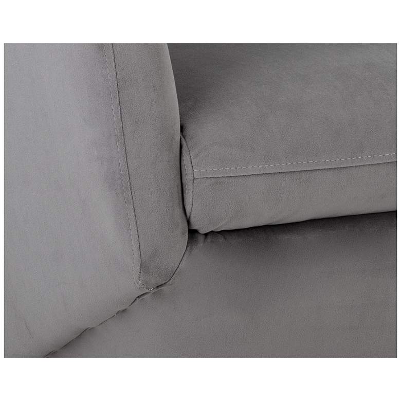 Image 6 Sunpan Treviso Swivel Lounge Chair Antonio Charcoal more views