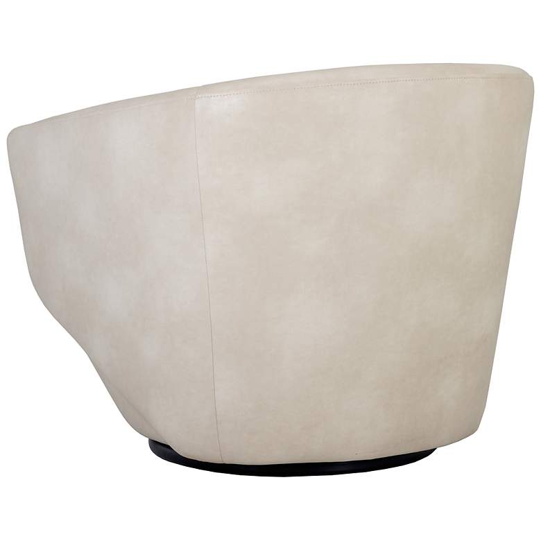 Image 5 Sunpan Treviso Swivel Lounge Chair Bravo Cream more views