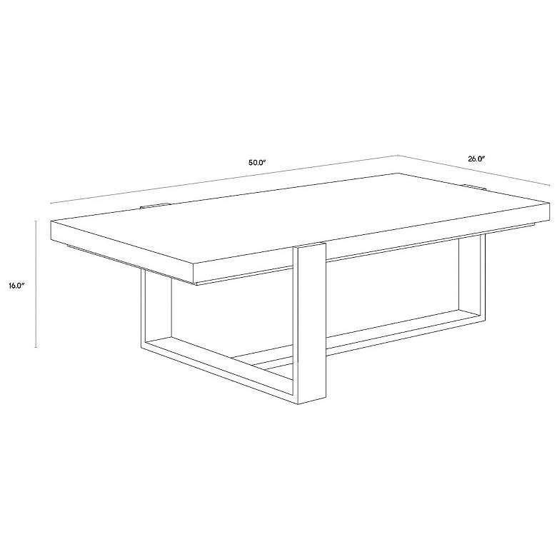 Image 5 Sunpan Tribecca Coffee Table more views