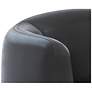 7_Sunpan Trine Lounge Chair Dark Brown Vintage Black Night Leather more views