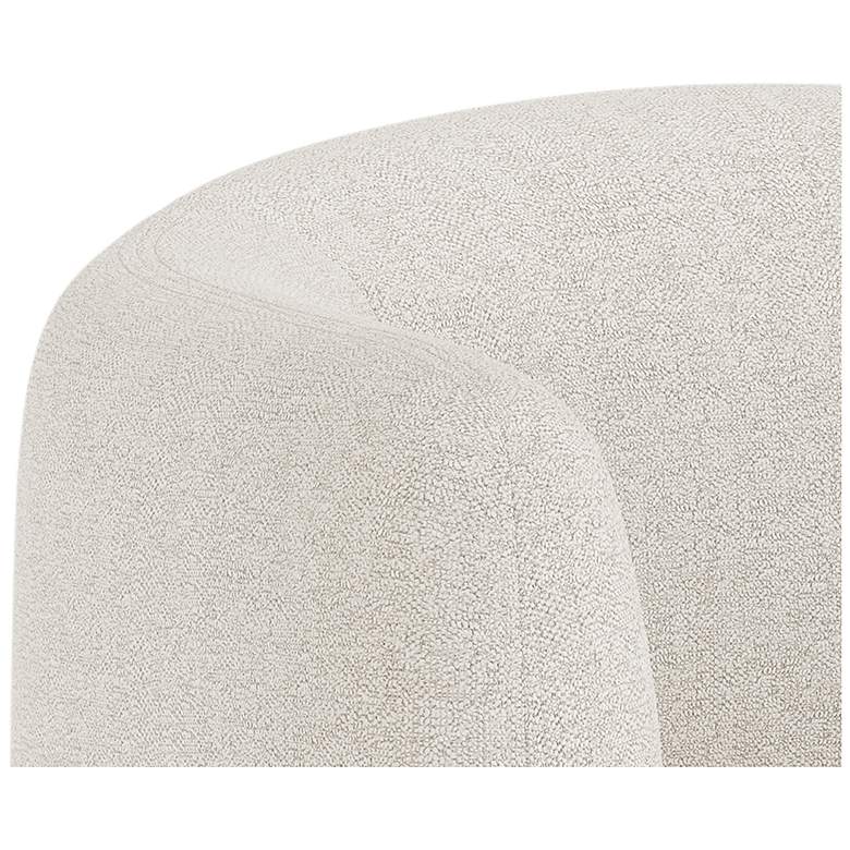 Image 7 Sunpan Trine Lounge Chair Rustic Oak Dove Cream more views
