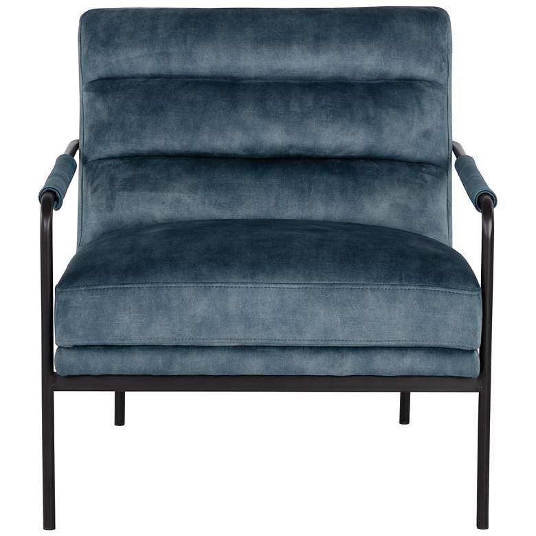 Image 3 Sunpan Tristen Lounge Chair Nono Petrol more views