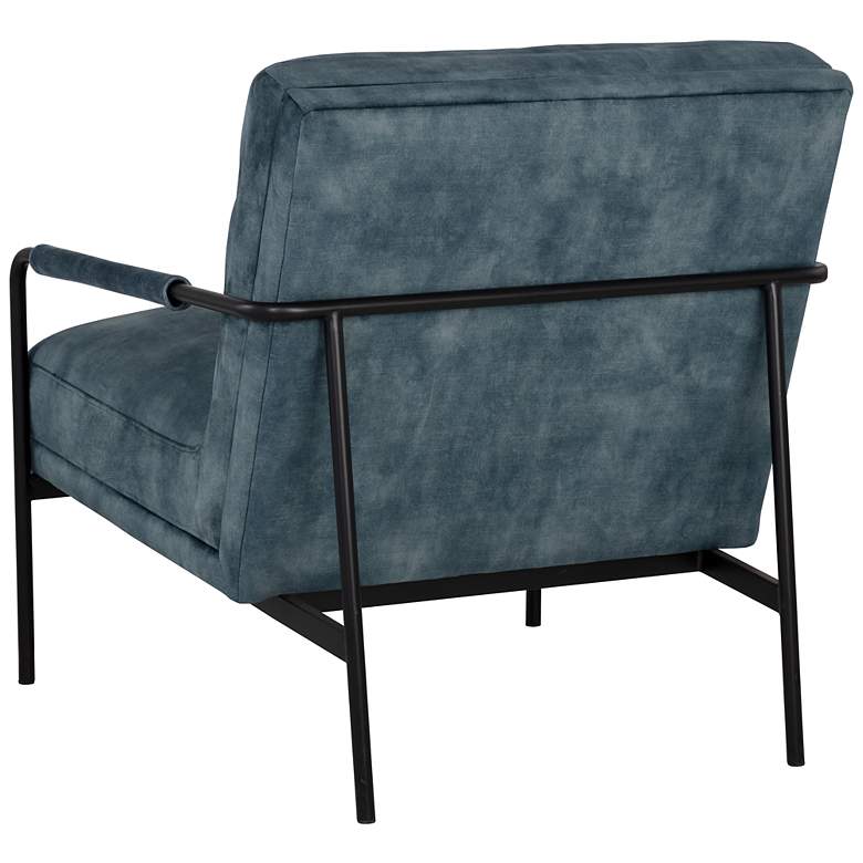 Image 5 Sunpan Tristen Lounge Chair Nono Petrol more views