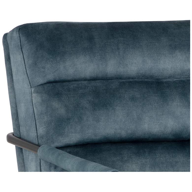 Image 7 Sunpan Tristen Lounge Chair Nono Petrol more views