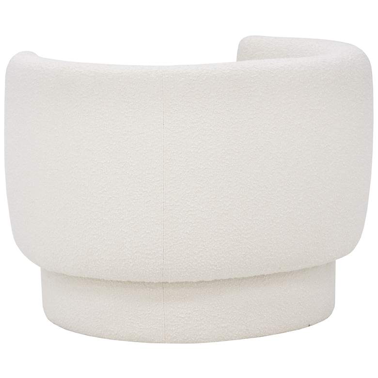 Image 5 Sunpan Valence Armchair Maya White more views
