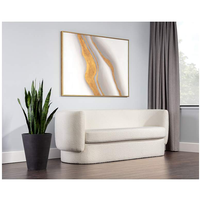 Image 4 Sunpan Valence Sofa Maya White more views