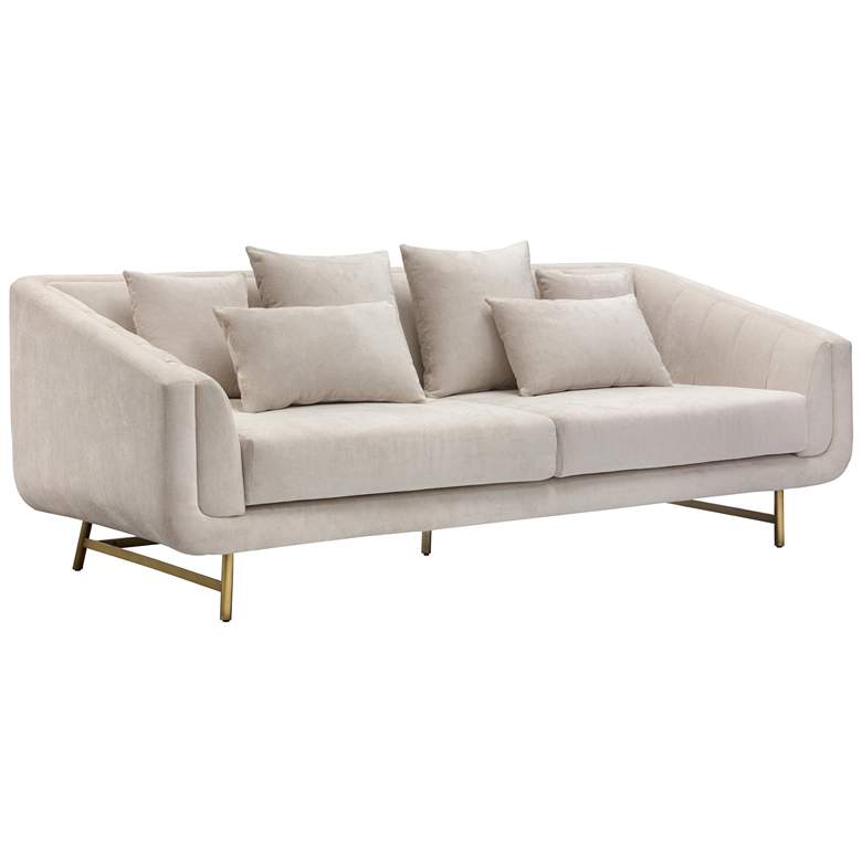 Image 1 Sunpan Veera Sofa Polo Club Muslin