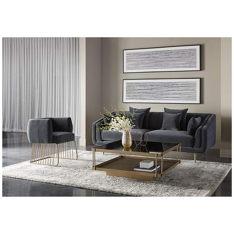 Image 5 Sunpan Veera Sofa Shadow Gray more views