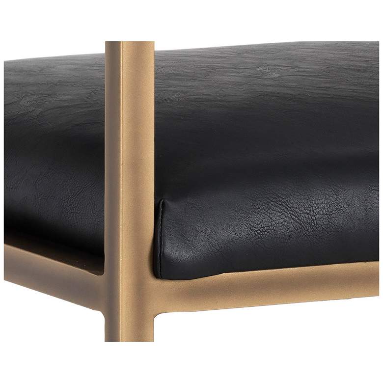 Image 5 Sunpan Ventouz Dining Armchair Vintage Black more views