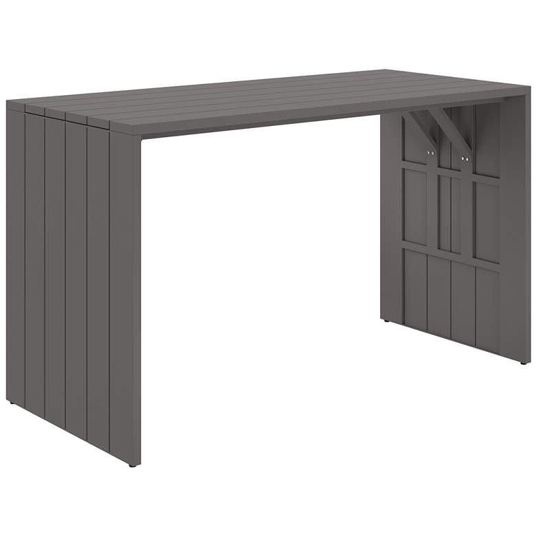 Image 1 Sunpan Verin Bar Table Warm Gray