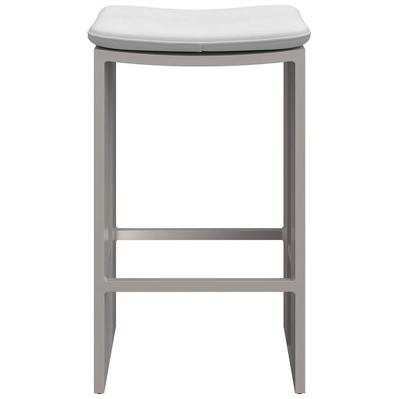 Image 2 Sunpan Verin Barstool Greige Stinson White more views