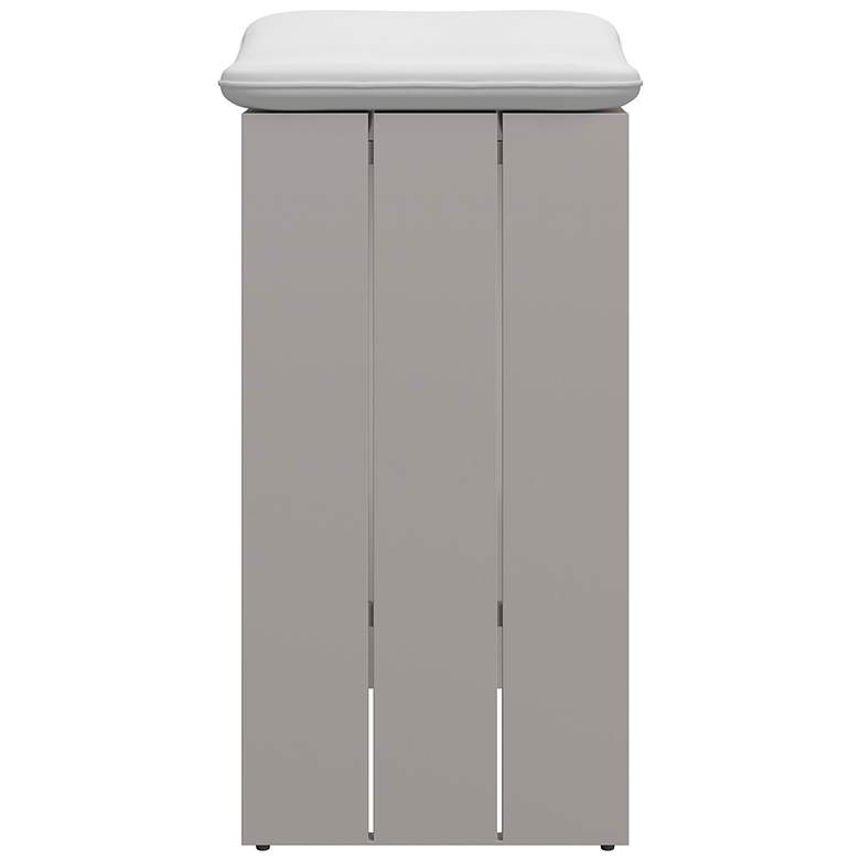 Image 3 Sunpan Verin Barstool Greige Stinson White more views