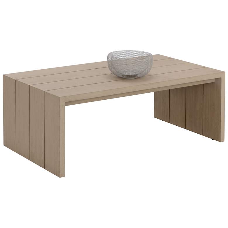 Image 1 Sunpan Viga Coffee Table Drift Brown