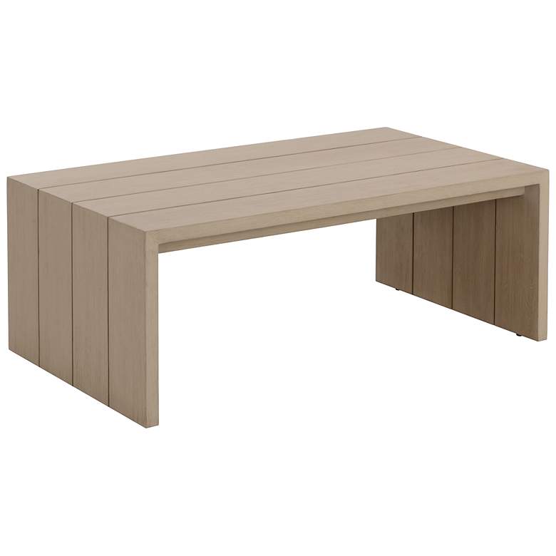 Image 2 Sunpan Viga Coffee Table Drift Brown more views