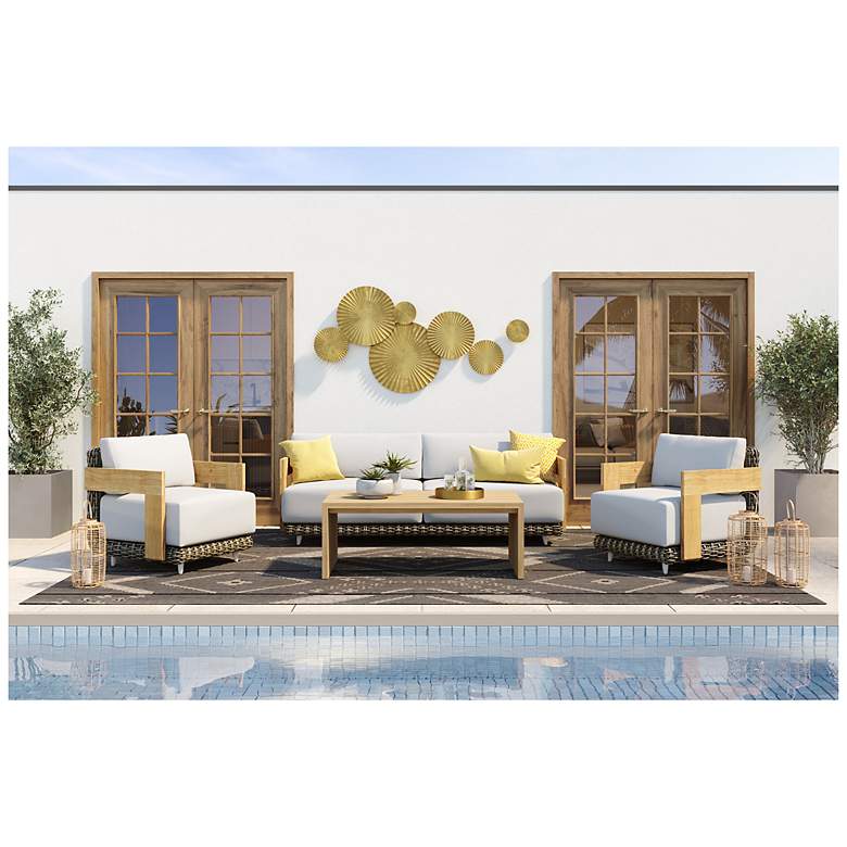 Image 6 Sunpan Viga Coffee Table Natural more views