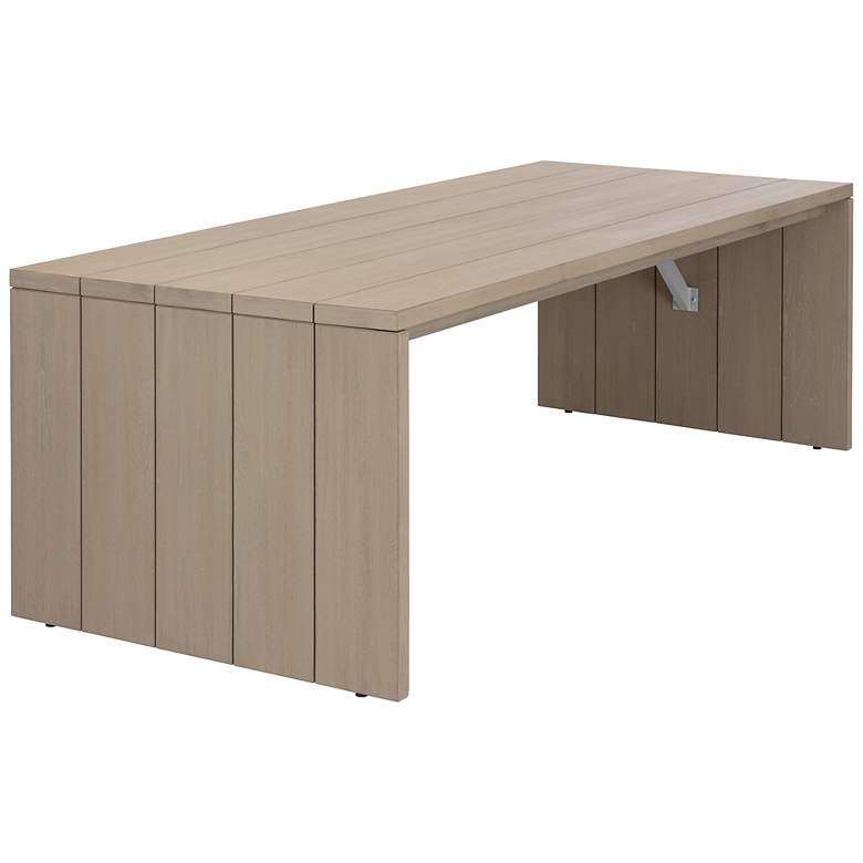 Image 2 Sunpan Viga Dining Table Drift Brown 94.5" more views
