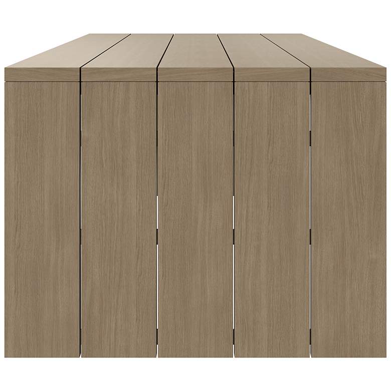 Image 3 Sunpan Viga Dining Table Drift Brown 94.5" more views