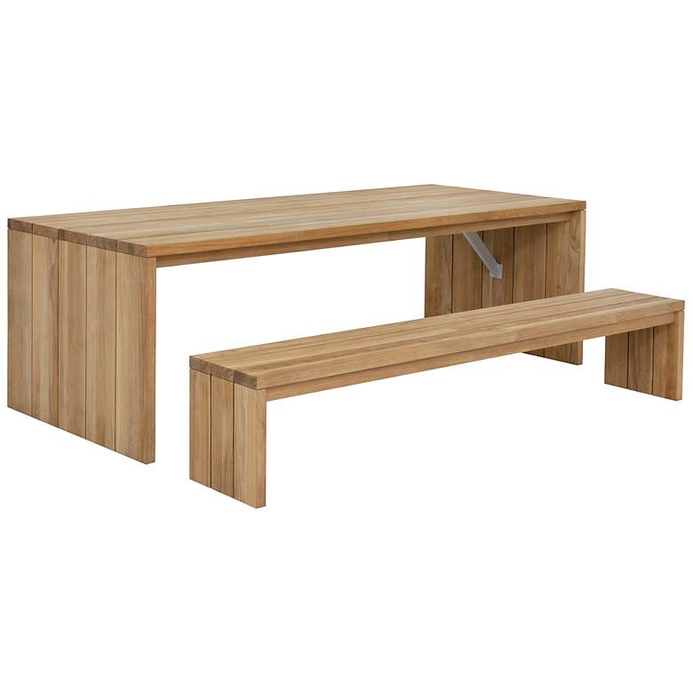 Image 3 Sunpan Viga Dining Table Natural 94.5" more views