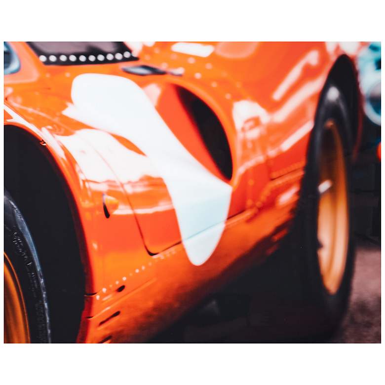 Image 3 Sunpan Vintage Ferrari 72" X 48" Charcoal Frame more views