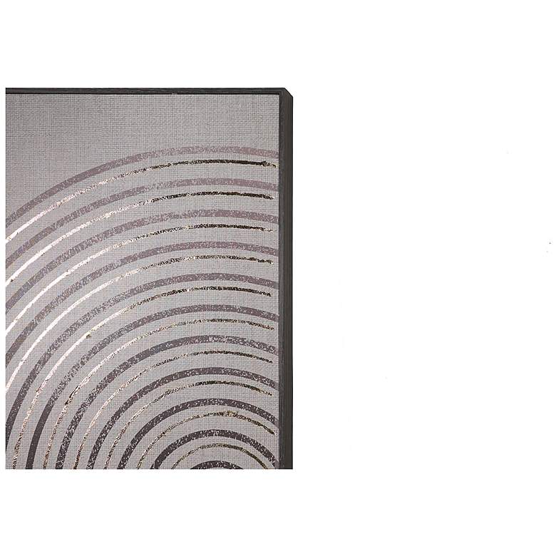 Image 5 Sunpan Vinyl Dreams (Set of 2) 48" X 48" Distressed Brown Floater Frame more views