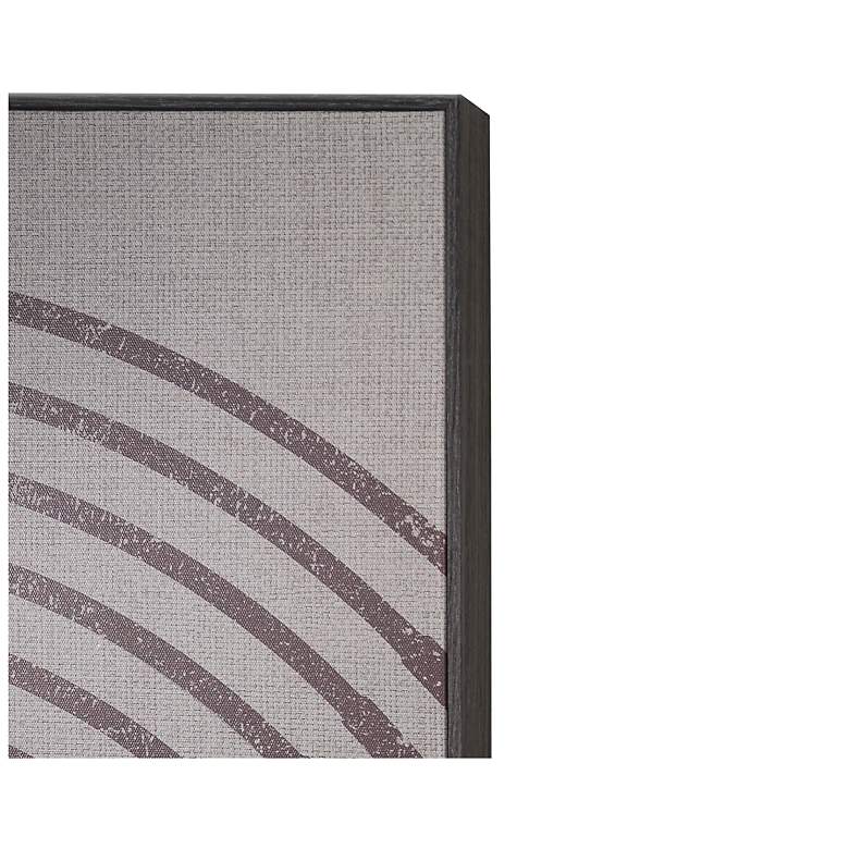 Image 6 Sunpan Vinyl Dreams (Set of 2) 48" X 48" Distressed Brown Floater Frame more views