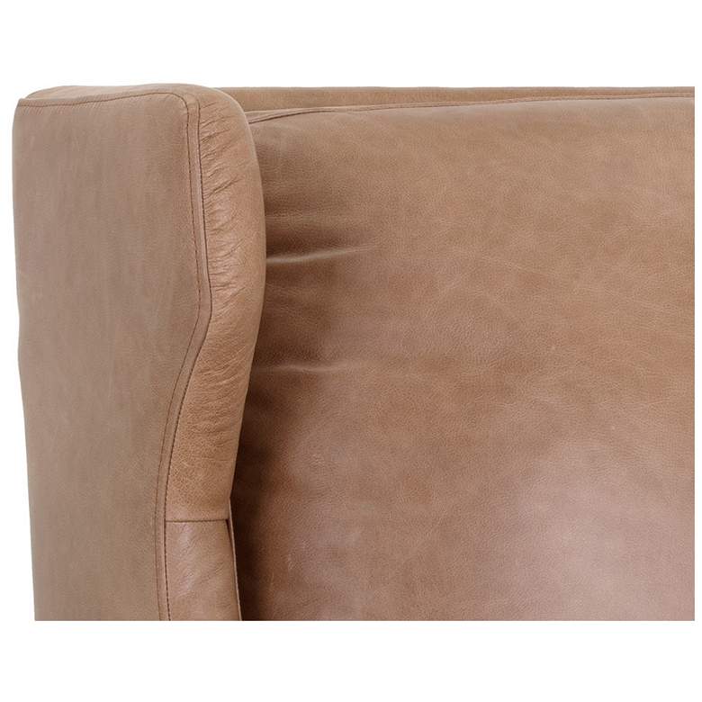 Image 7 Sunpan Virgil Lounge Chair Marseille Camel Leather more views