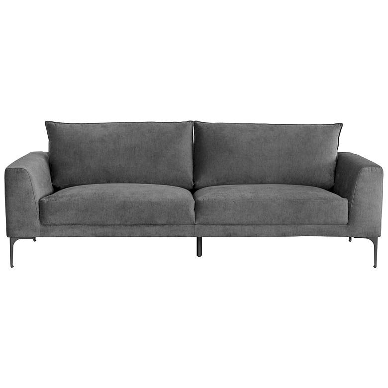 Image 2 Sunpan Virgo Sofa Polo Club Kohl Gray more views