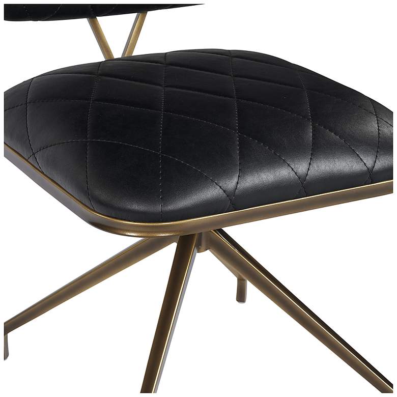 Image 7 Sunpan Virtu Swivel Dining Chair Bravo Black Set of 2 more views
