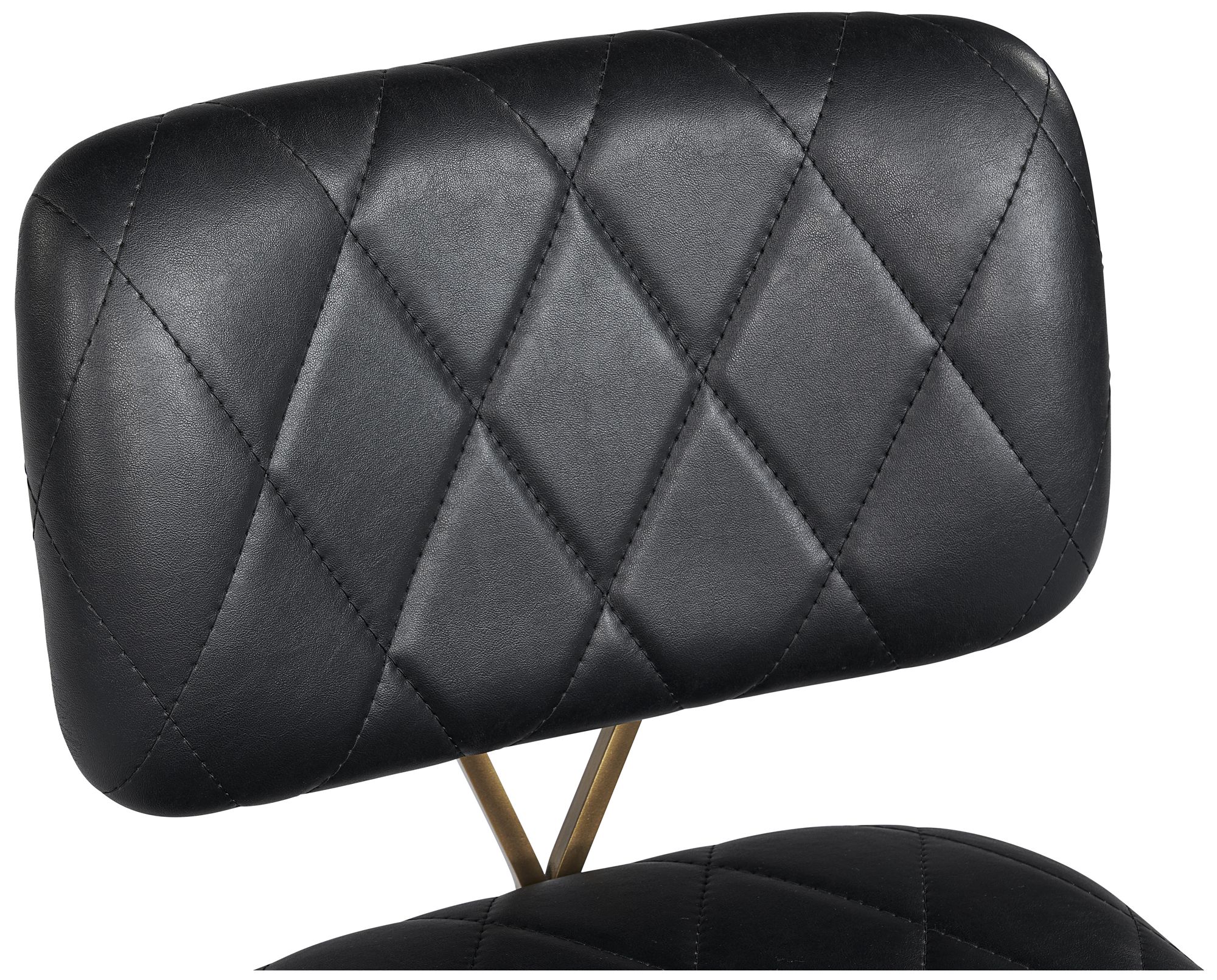 Sunpan Virtu Swivel Dining Chair Bravo Black Set of 2