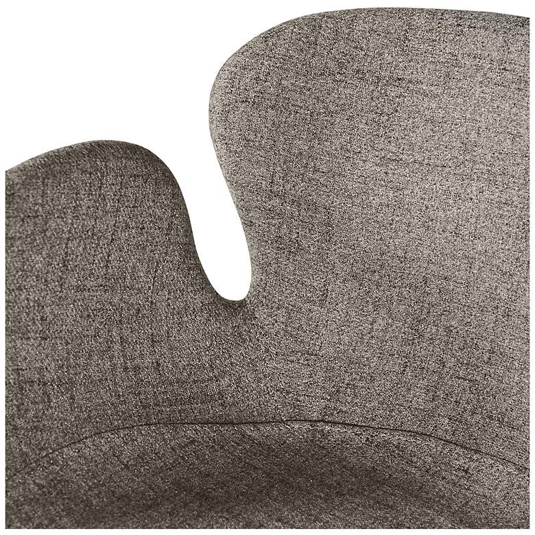 Image 4 Sunpan Waldo Counter Stool November Gray and Cinnamon Brown more views