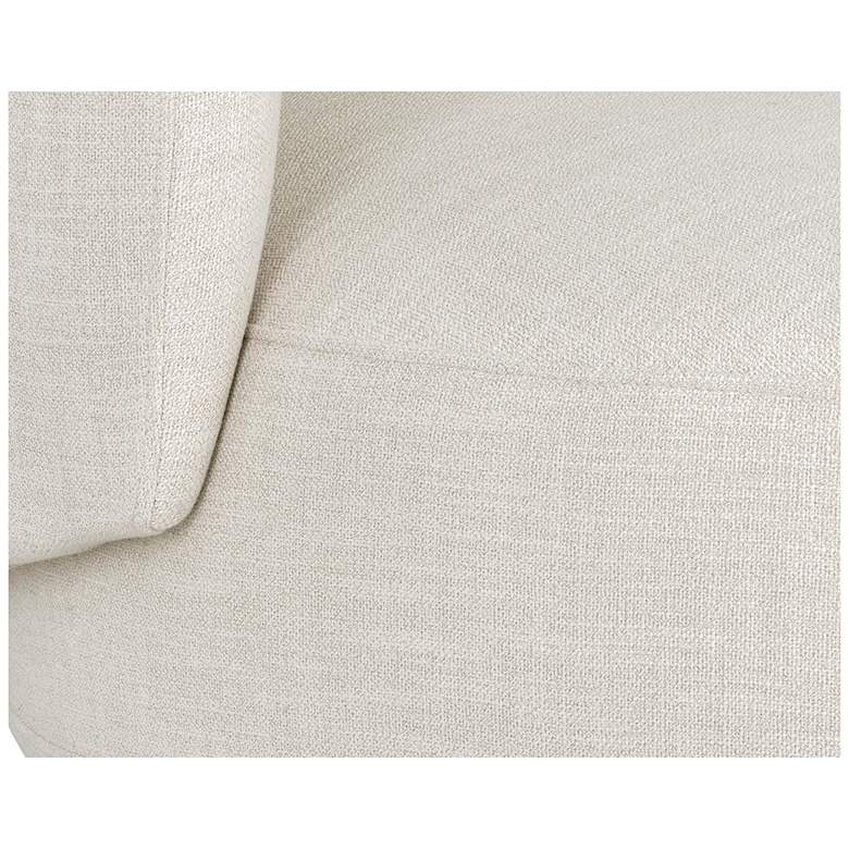 Image 6 Sunpan Walsh Swivel Lounge Chair Effie Linen more views